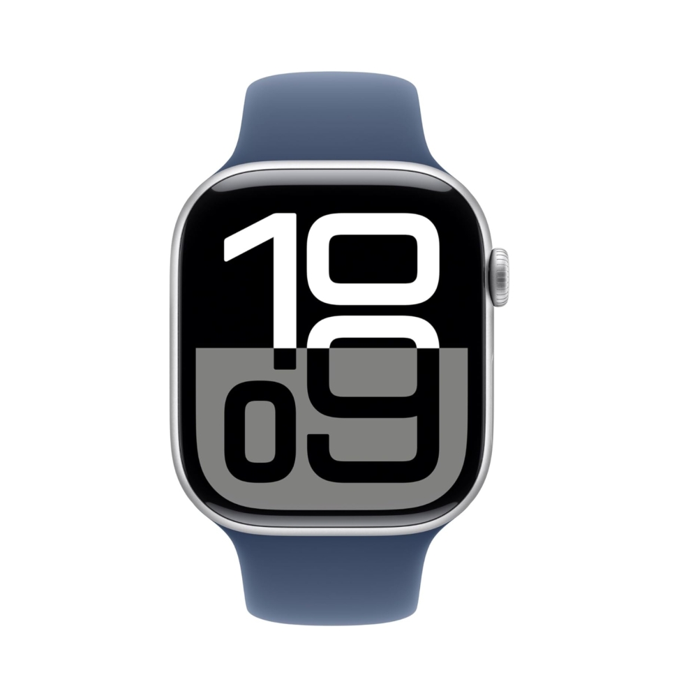 Apple Watch Serie10 46mm ac/silver sb/denim m/l mwwm3qc/a eu