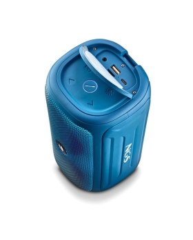 Ngs speaker roller beast ipx5 usb/tf/aux-in/bt 32w blu