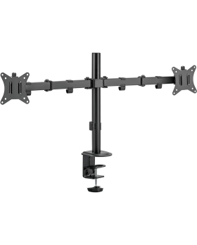 Superior supporto universale da tavolo per doppio monitor