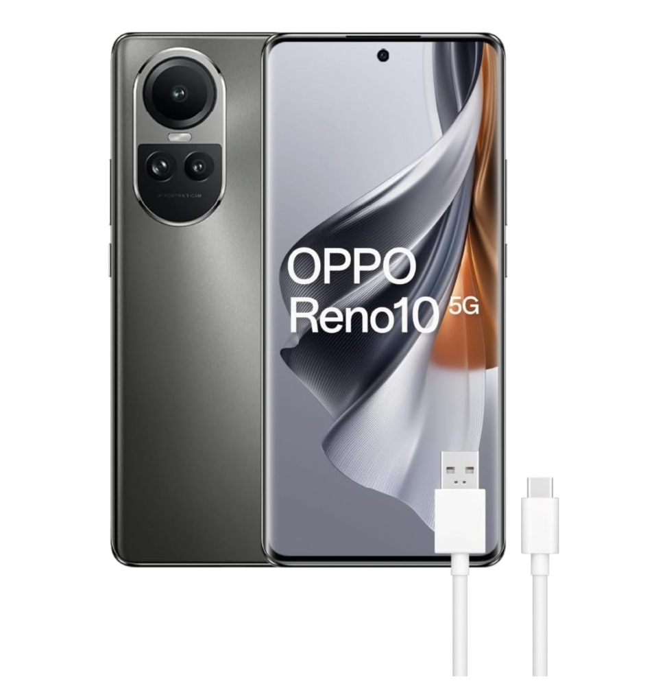 Oppo Reno 10 8+256gb 6.7 5g Silvery Grey Ita