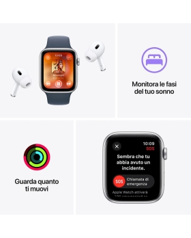 Apple watch se 44mm ac/midnight sl/ink mxep3qc/a eu