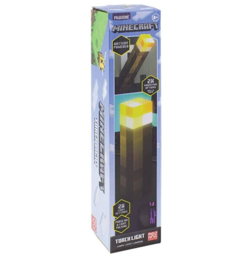 Paladone Lampada Minecraft Torch Light