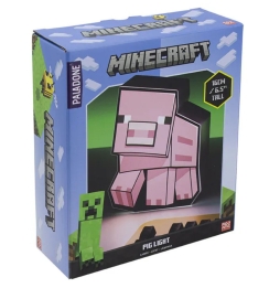 Paladone Box Light Minecraft Pig 2d