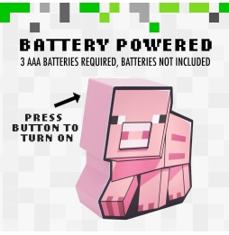 Paladone Box Light Minecraft Pig 2d