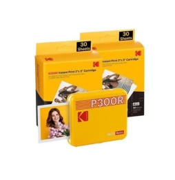 Kodak Mini 3 Retro P300r Stampante Fotografica Bt +60 Fogli Yell