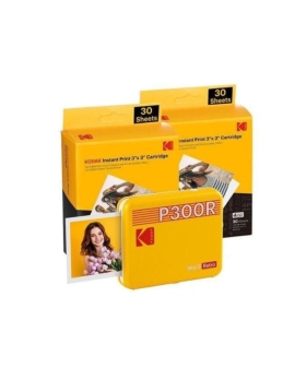Kodak Mini 3 Retro P300r Stampante Fotografica Bt +60 Fogli Yell