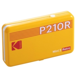 Kodak Mini 2 Retro P210r Stampante Fotografica Bt +60 Fogli Yell