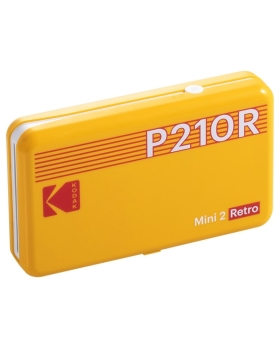 Kodak Mini 2 Retro P210r Stampante Fotografica Bt +60 Fogli Yell