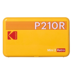 Kodak Mini 2 Retro P210r Stampante Fotografica Bt +60 Fogli Yell