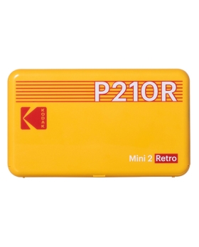 Kodak Mini 2 Retro P210r Stampante Fotografica Bt +60 Fogli Yell