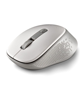 Ngs Mouse wireless con pulsanti silenziosi Dew White