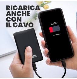 Techmade Powerbank 5000mah Slim 7.9mm Wireless Magnetico Inter