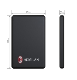 Techmade Powerbank 5000mah Slim 7.9mm Wireless Magnetico Milan