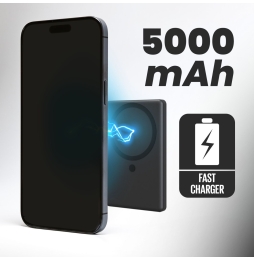 Techmade Powerbank 5000mah Slim 7.9mm Wireless Magnetico Juventu