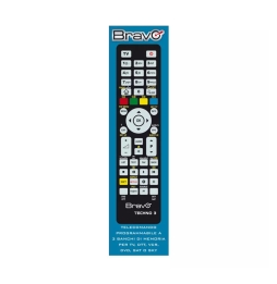 Bravo Telecomando Techno 3 Programmabile Per TV dtt vcr dvd sky