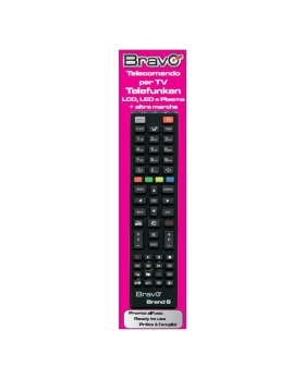 Bravo Telecomando Telefunken Lcd Led Plasma e Smart TV Brand 6