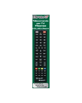Bravo Telecomando Hisense Lcd Led Plasma e Smart Tv Brand 7