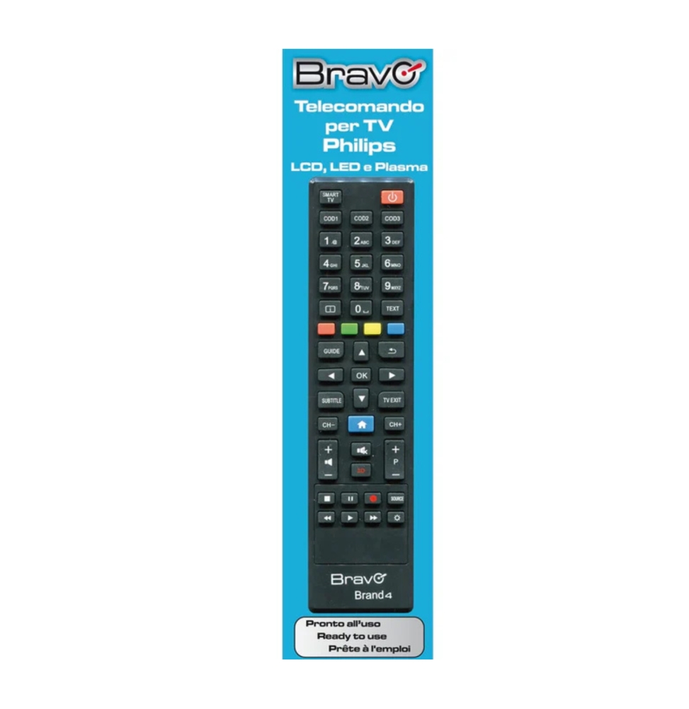 Bravo Telecomando Philips tv Lcd Led Plasma e Smart TV brand 4