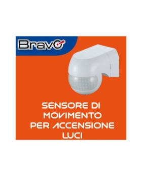 Bravo Sensore Di Movimento Per Accensione Luci
