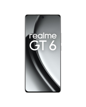 REALME GT6 5G Smartphone 6.78" RAM 12GB - Memoria Interna 256GB - Colore Fluid Silver - DS EU