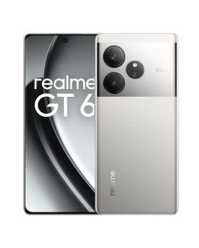 REALME GT6 5G Smartphone 6.78" RAM 12GB - Memoria Interna 256GB - Colore Fluid Silver - DS EU