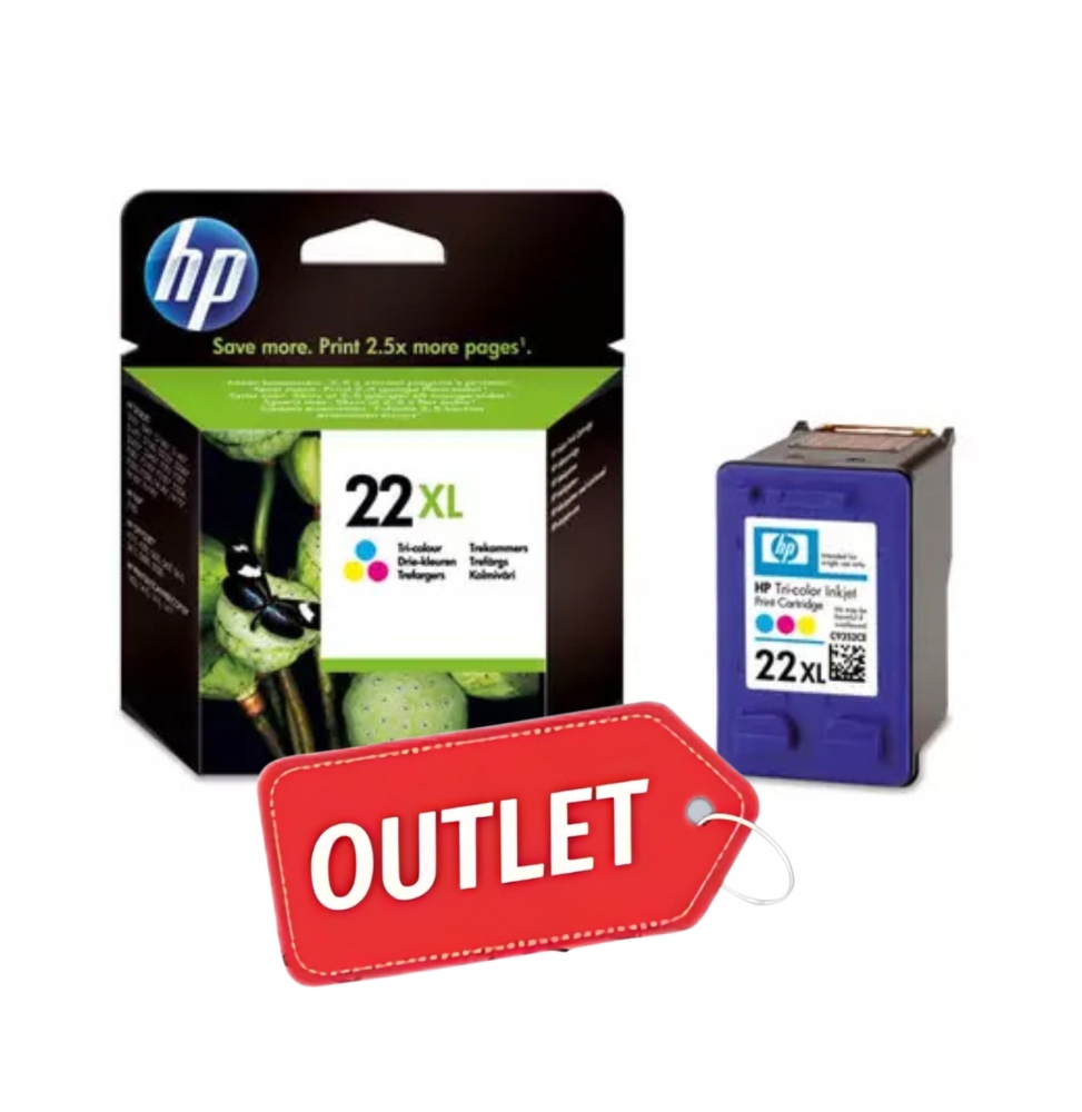 Hp C9352ce Originale Cartuccia Inchiostro Ciano, Magenta, Giallo N22xl 415pg