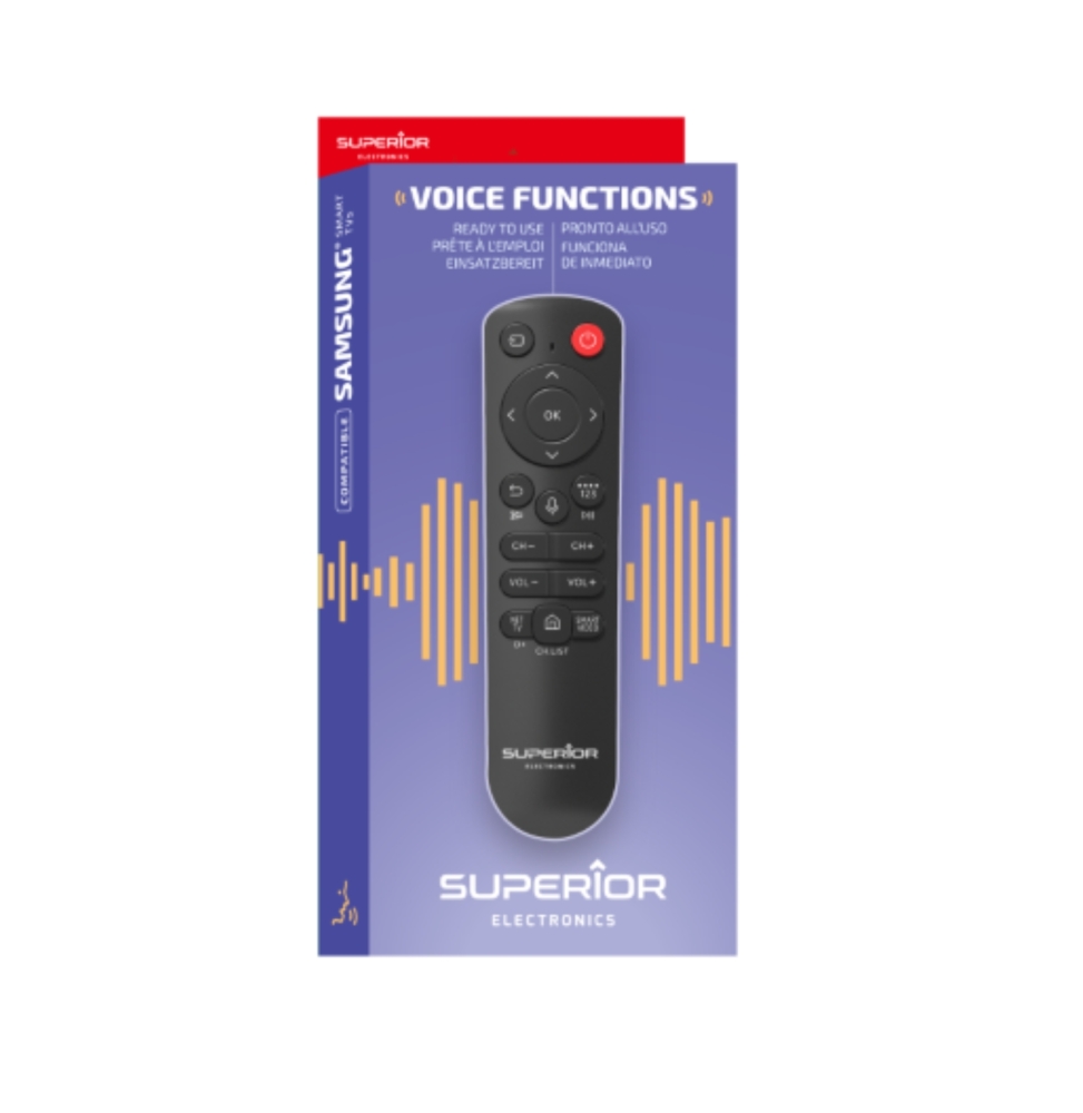 Superior Telecomando Universale con Funzioni Vocali Tv Samsung