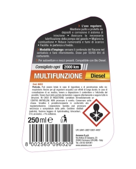 Arexons Additivo Diesel Multifunzione 250ml Cod.9652