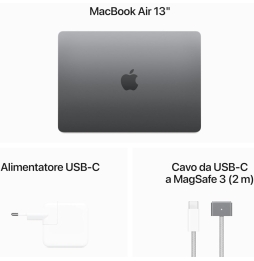Apple Macbook Air 2024 15 m3 8c/10g 24/512gb space grey mc9h4t/a