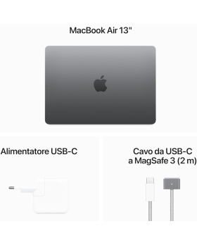 Apple Macbook Air 2024 15 m3 8c/10g 24/512gb space grey mc9h4t/a