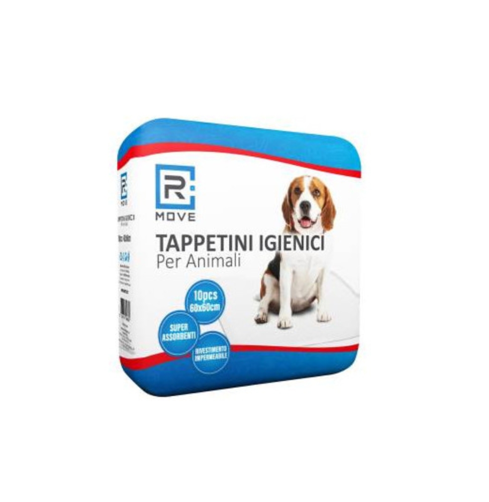 Rmove Tappetini Igienici Animali 60x60cm 1cnf/10pz