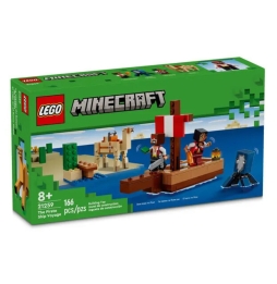 Lego Minecraft viaggio del Galeone dei pirati