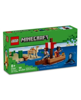Lego Minecraft viaggio del Galeone dei pirati