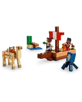 Lego Minecraft viaggio del Galeone dei pirati