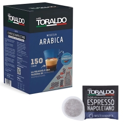 Toraldo Caffè Miscela Arabica Espresso Napoletano 150 Cialde