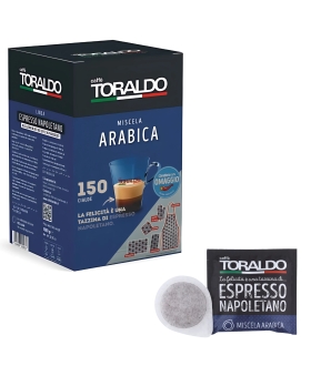 Toraldo Caffè Miscela Arabica Espresso Napoletano 150 Cialde