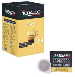 Toraldo Caffè Miscela Dek Espresso Napoletano 150 cialde