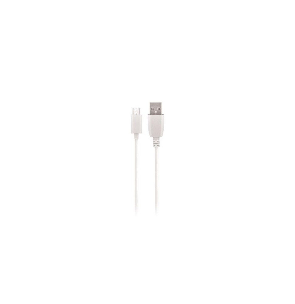 Maxlife cable USB - microUSB 0,5 m 2A white