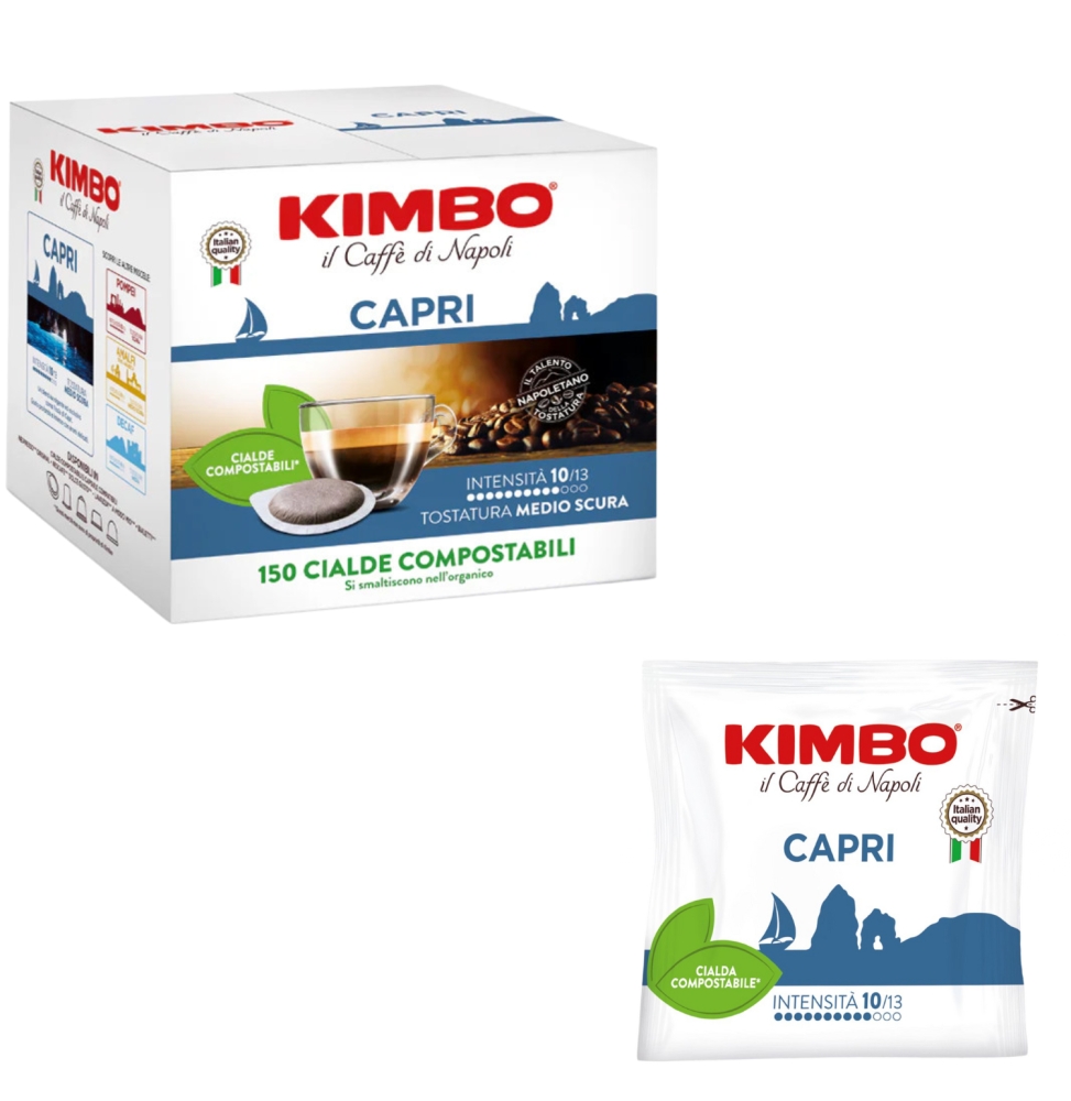 Kimbo Caffè in Cialde 44MM Capri 150PZ