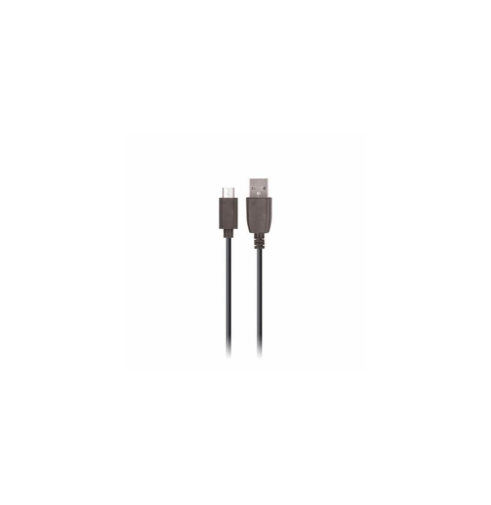 Maxlife cable USB - microUSB 2,0 m 2A black