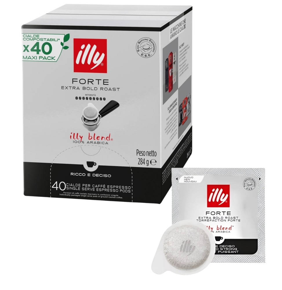 ILLY Caffè In Cialde E.s.e. 40 Pz Monodose Tostato Forte