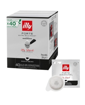 ILLY Caffè In Cialde E.s.e. 40 Pz Monodose Tostato Forte