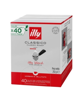 Illy Caffè In Cialde Monodose Tostato Classico 40pz