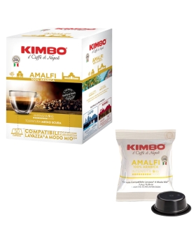 Kimbo Miscela Amalfi 100% Arabica 50 Capsule Compat. A Modo Mio
