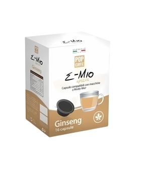 Pop Caffè Capsule Comp. A Modo Mio E-mio Ginseng 16pz