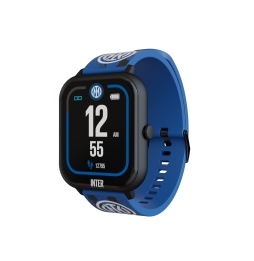Techmade Smartwatch Inter Cassa Nera Cint. Nero e Blu 1.83