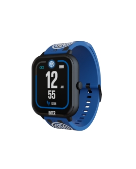 Techmade Smartwatch Inter Cassa Nera Cint. Nero e Blu 1.83
