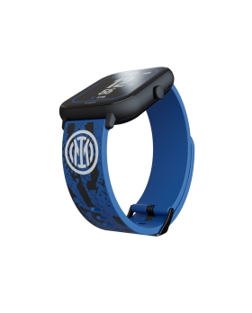 Techmade Smartwatch Inter Cassa Nera Cint. Nero e Blu 1.83