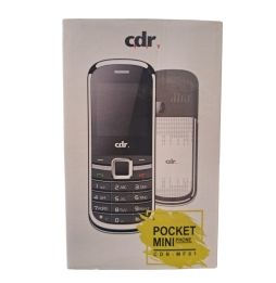 CDR TELEFONO MINI POCKET CRD-MF01 BLACK