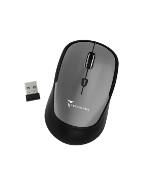 Techmade Mouse Wireless tm-xj35 Grey